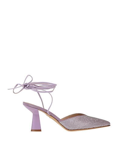 JANET & JANET Pump Lilac Leather