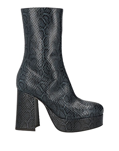ALBERTA FERRETTI Bottine Bleu pétrole Cuir