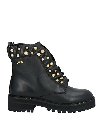 LIU •JO Ankle boot Black Calfskin