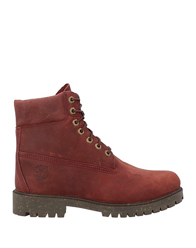TIMBERLAND Ankle boot Brick red Leather