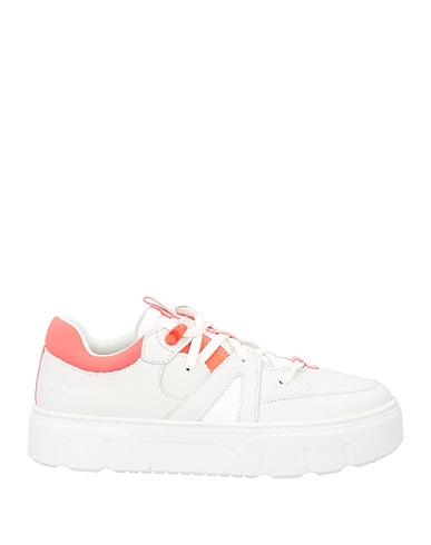 TIMBERLAND Sneakers White Leather, Textile fibres