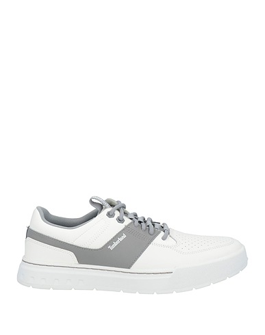 TIMBERLAND Sneakers Bianco Pelle, Fibre tessili