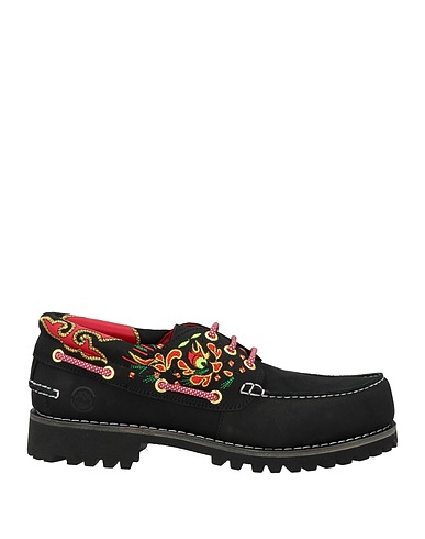 TIMBERLAND Loafers Black Leather