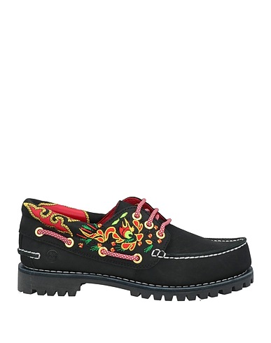 TIMBERLAND Loafers Black Leather