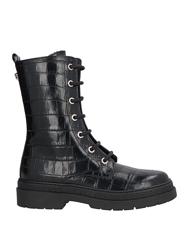 VERSACE YOUNG Ankle boot Black Leather