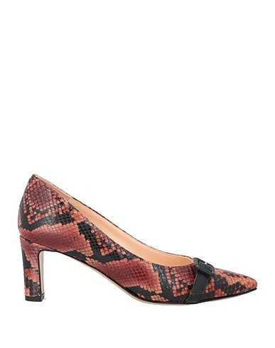 AMEN Pumps Rostrot Leder