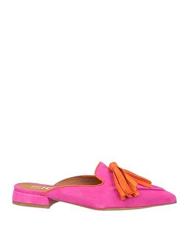ISLO ISABELLA LORUSSO Mule e zoccoli Fucsia Pelle