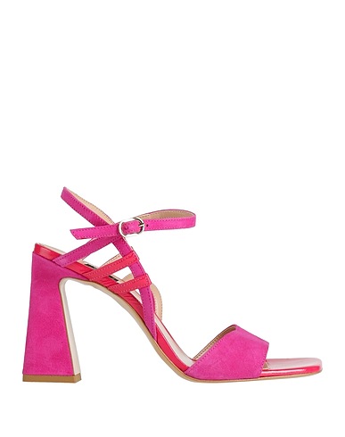ISLO ISABELLA LORUSSO Sandales Fuchsia Cuir