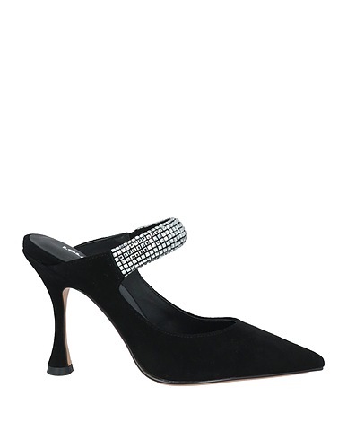 LOLA CRUZ Mule e zoccoli Nero Pelle