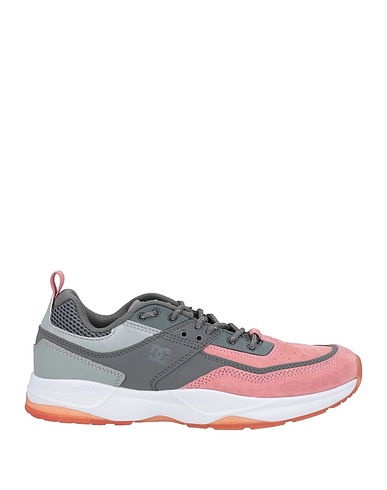 DC SHOES Sneakers Rosa Leder, Gewebefasern