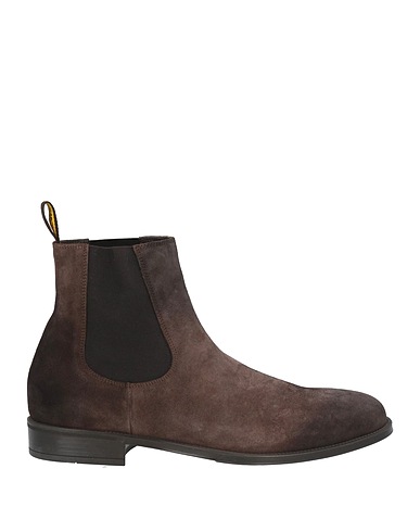 DOUCAL'S Ankle boot Dark brown Leather