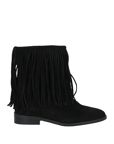 STEFANO COSTA Ankle boot Black Leather