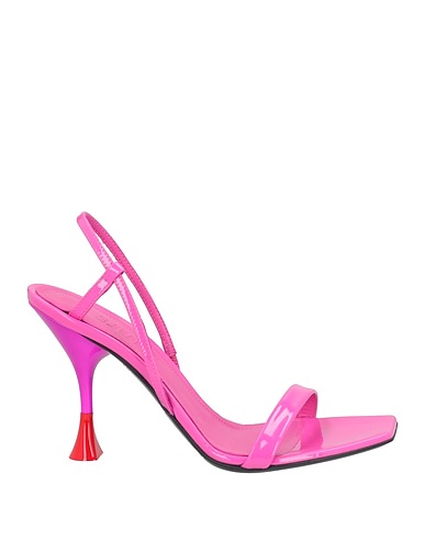 3JUIN Sandals Fuchsia Leather