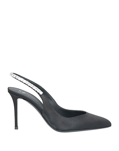 GIUSEPPE ZANOTTI Pump Black Textile fibers