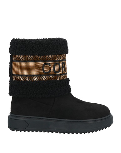 DE SIENA Stiefelette Schwarz Gewebefasern
