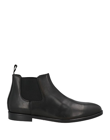 LUCA CARACCIOLO Ankle boot Black Leather