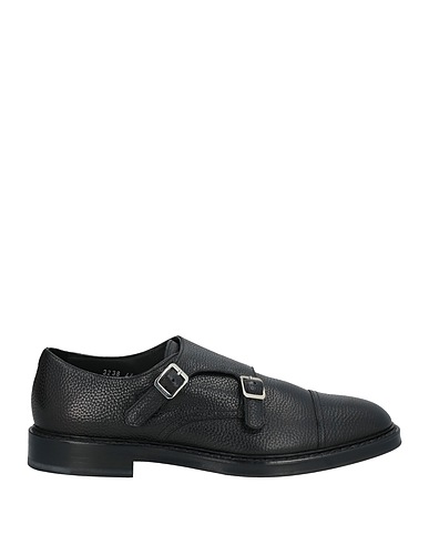 DOUCAL'S Loafers Black Leather