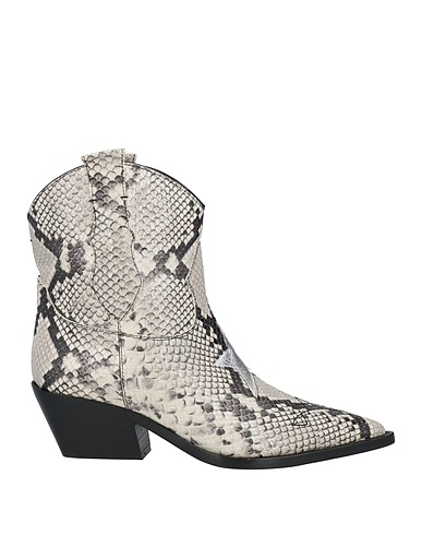 ARCHYVE Ankle boot Light grey Leather