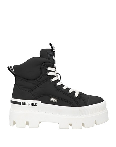 BUFFALO Ankle boot Black Textile fibres