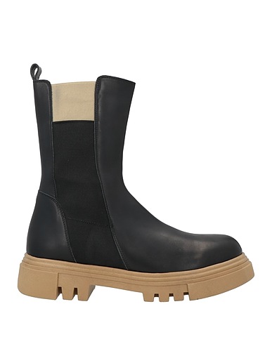 EVALUNA Stiefelette Schwarz Leder