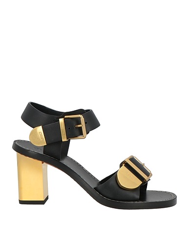 CHLOÉ Sandals Black Leather