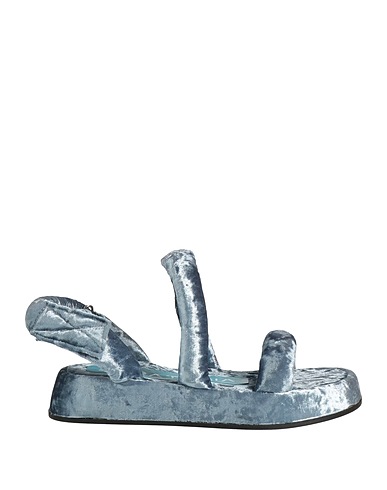 STRATEGIA Sandalen Blaugrau Gewebefasern