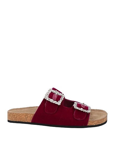 STRATEGIA Sandals Garnet Textile fibres