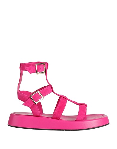 MANILA GRACE Sandali Fucsia Pelle