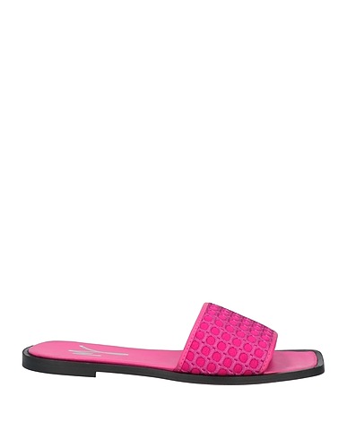 MANILA GRACE Sandals Fuchsia Textile fibres
