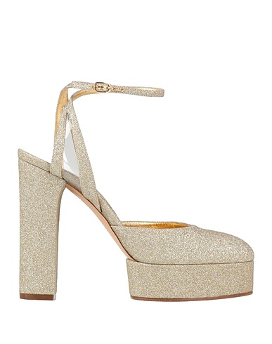 CASADEI Court Gold Textile fibres, Other Fibres