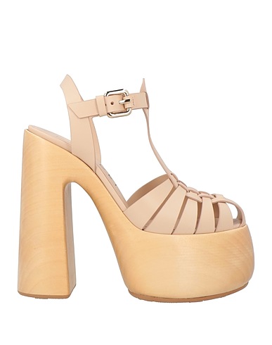 CASADEI Mules and clogs Light pink Leather