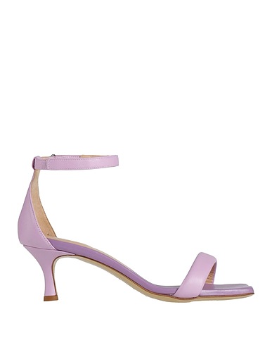 LUCA VALENTINI Sandals Lilac Leather