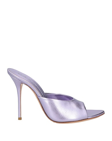 CASADEI Sandals Lilac Leather