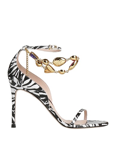 SOPHIA WEBSTER Sandals Black Leather
