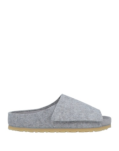 BIRKENSTOCK Sandali Grigio chiaro 100% Lana