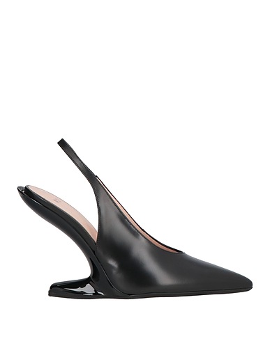 N°21 Pumps Schwarz Leder