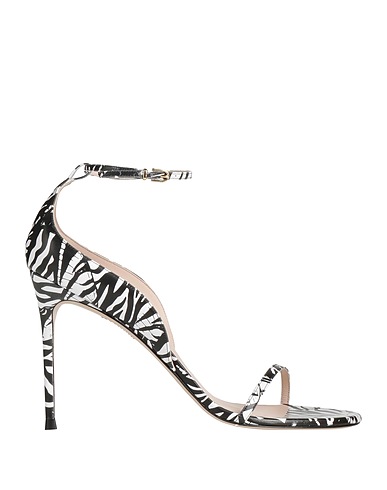 SOPHIA WEBSTER Sandals Black Leather