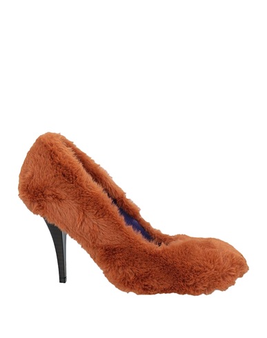 STELLA McCARTNEY Décolleté MARRONE Fibre tessili