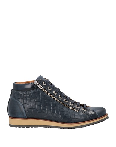 NICOLA BENSON Sneakers Blu notte Pelle