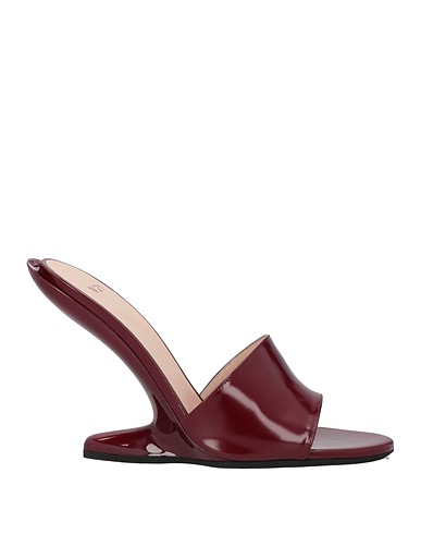N°21 Sandals Burgundy Leather