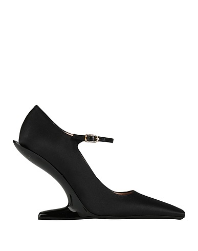 N°21 Pump Black Textile fibers