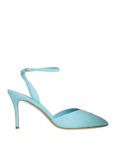 GIUSEPPE ZANOTTI Pump Turquoise Leather