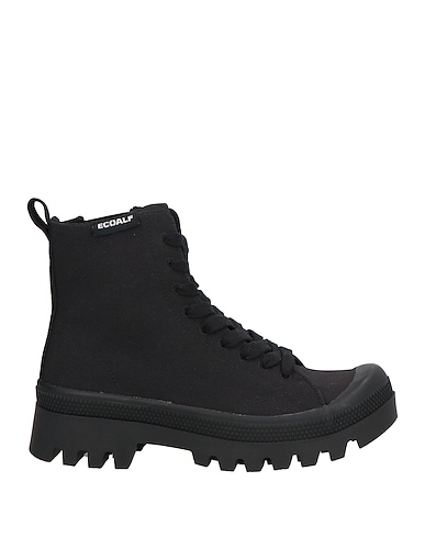 ECOALF Ankle boot Black Textile fibers