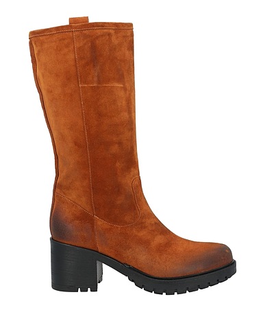 PARISIENNE Boots Tan Leather