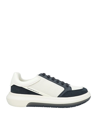 EMPORIO ARMANI Sneakers Black 100% Polyester, Cow leather