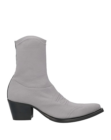 N°21 Ankle boot Grey Textile fibers