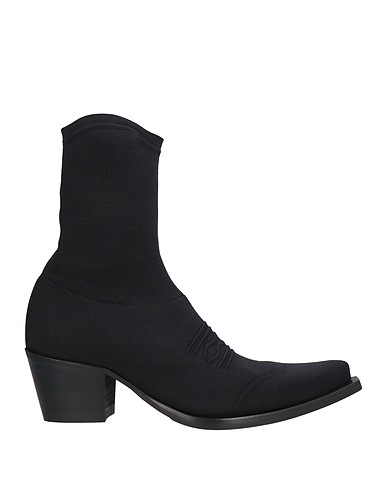 N°21 Ankle boot Black Textile fibers