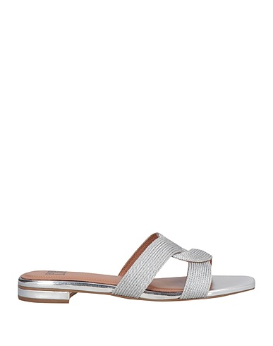 BIBI LOU Sandalen Silber Gewebefasern