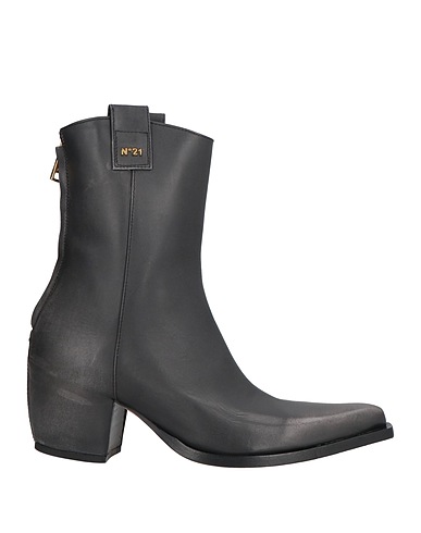 N°21 Ankle boot Charcoal Leather
