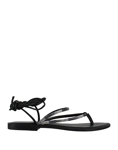 CB FUSION Flip flops Black Leather